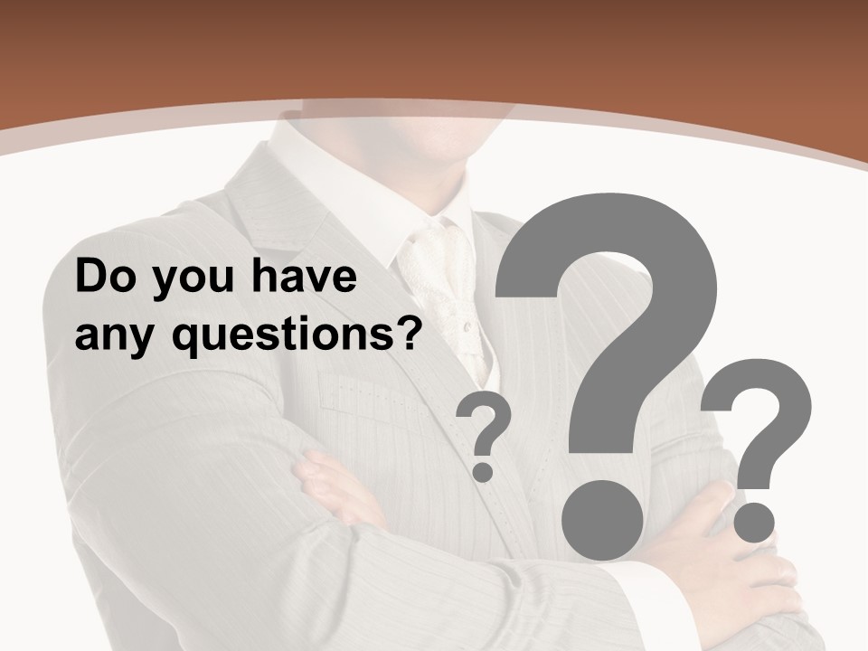 Confident Professional Business PowerPoint Template