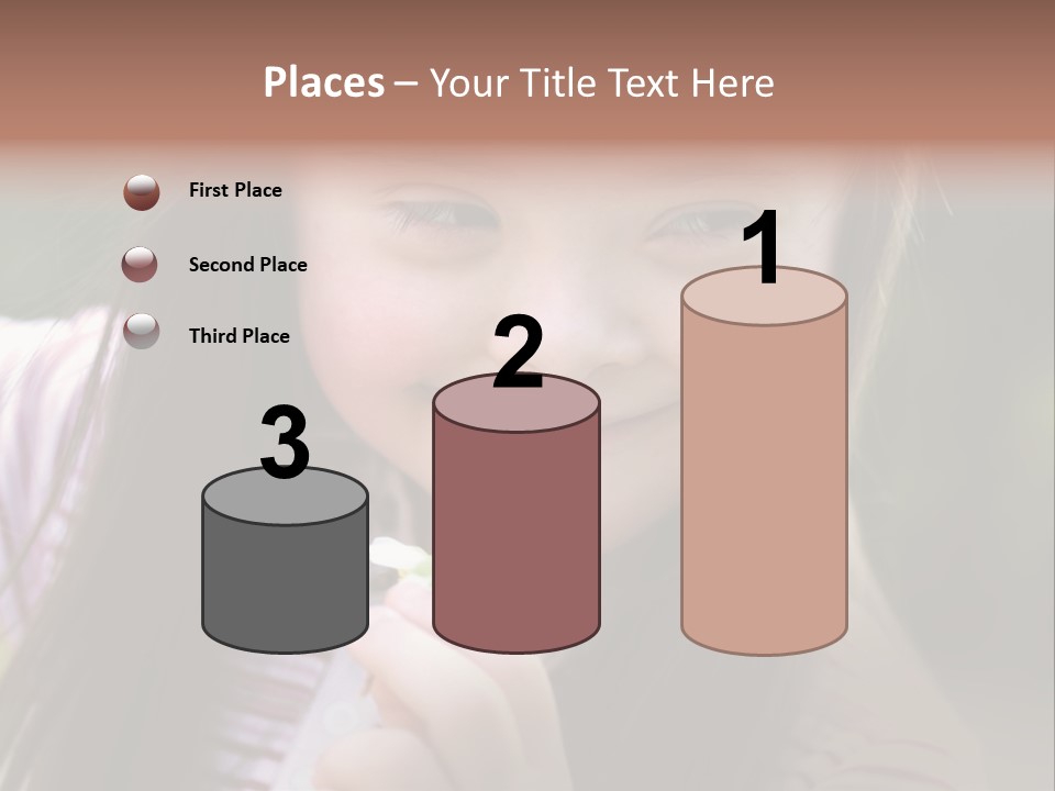 Springtime Preschool Down PowerPoint Template