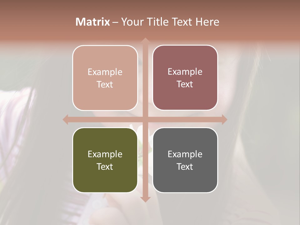 Springtime Preschool Down PowerPoint Template