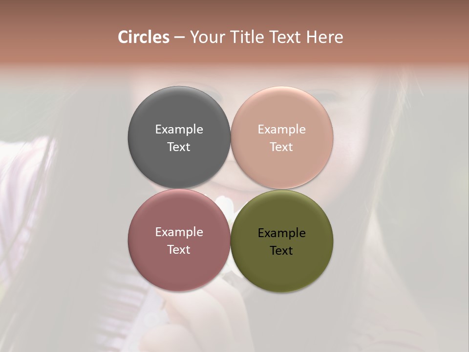 Springtime Preschool Down PowerPoint Template