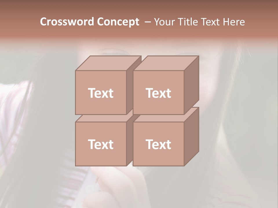 Springtime Preschool Down PowerPoint Template