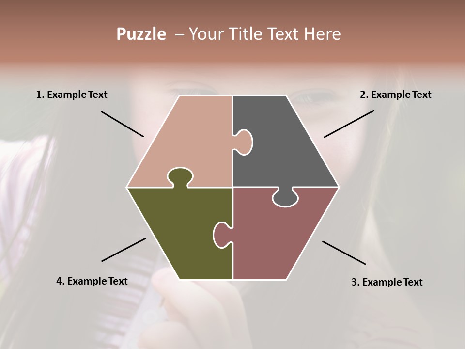 Springtime Preschool Down PowerPoint Template