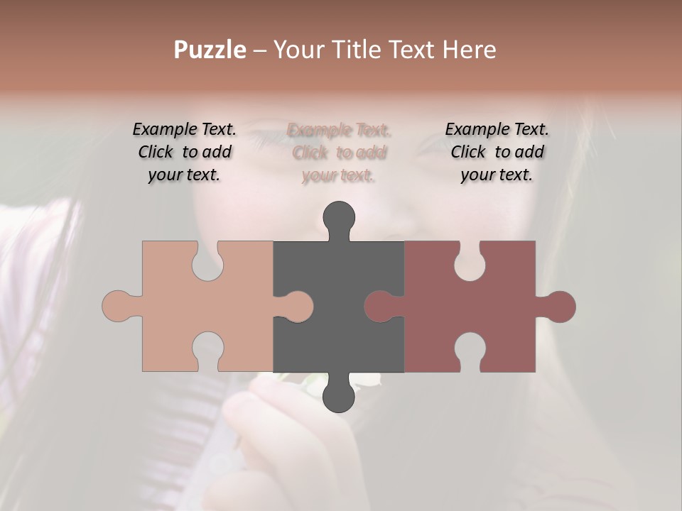 Springtime Preschool Down PowerPoint Template