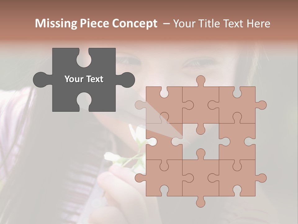 Springtime Preschool Down PowerPoint Template