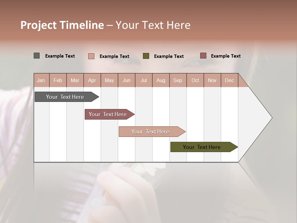 Springtime Preschool Down PowerPoint Template