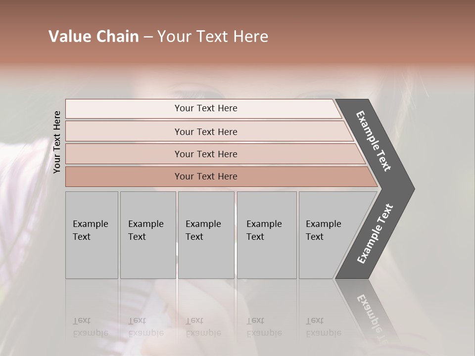 Springtime Preschool Down PowerPoint Template