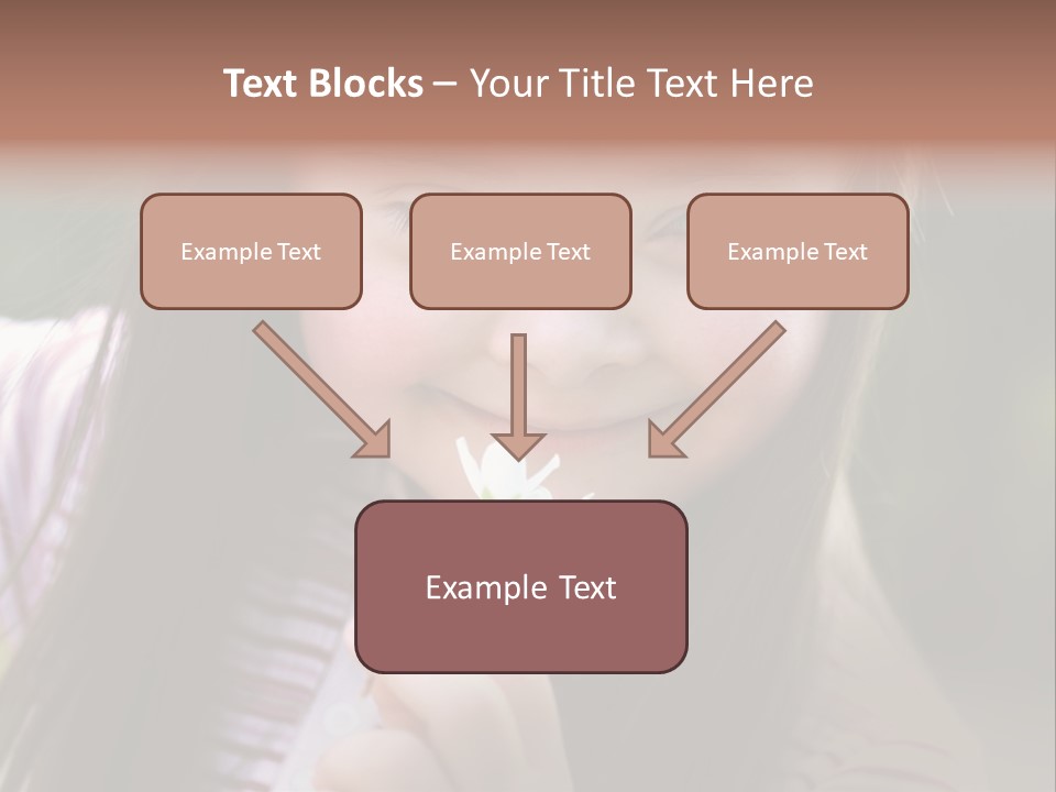 Springtime Preschool Down PowerPoint Template