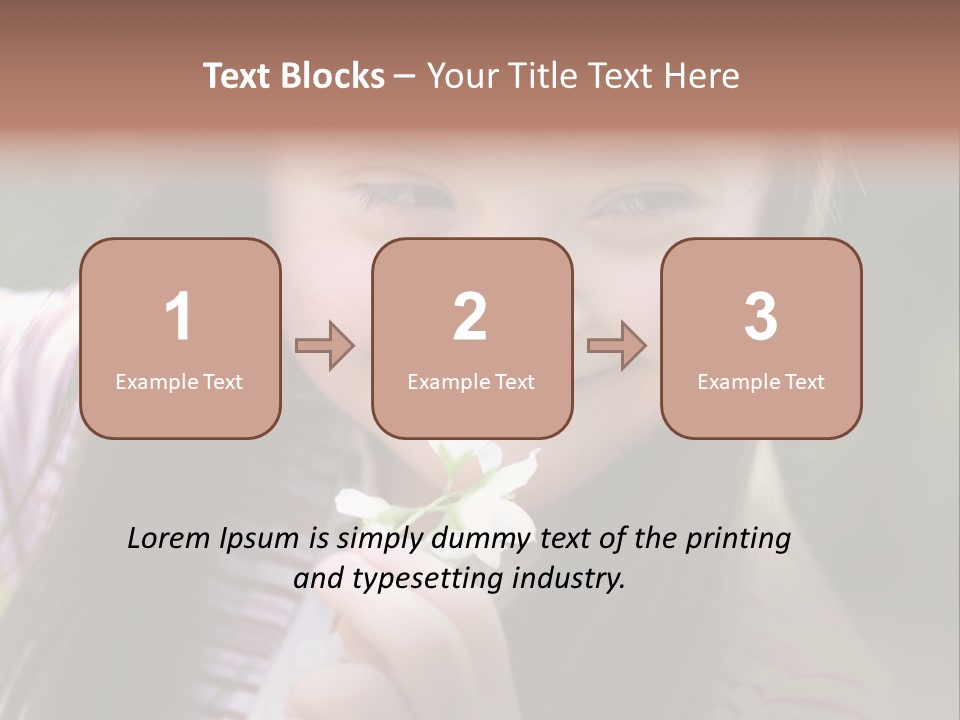 Springtime Preschool Down PowerPoint Template