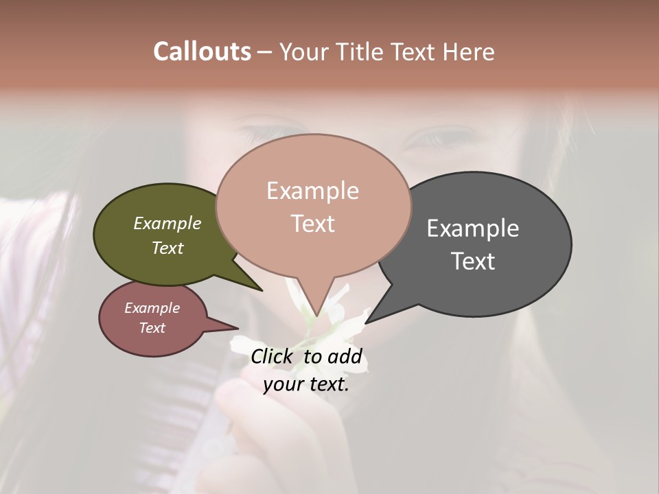 Springtime Preschool Down PowerPoint Template