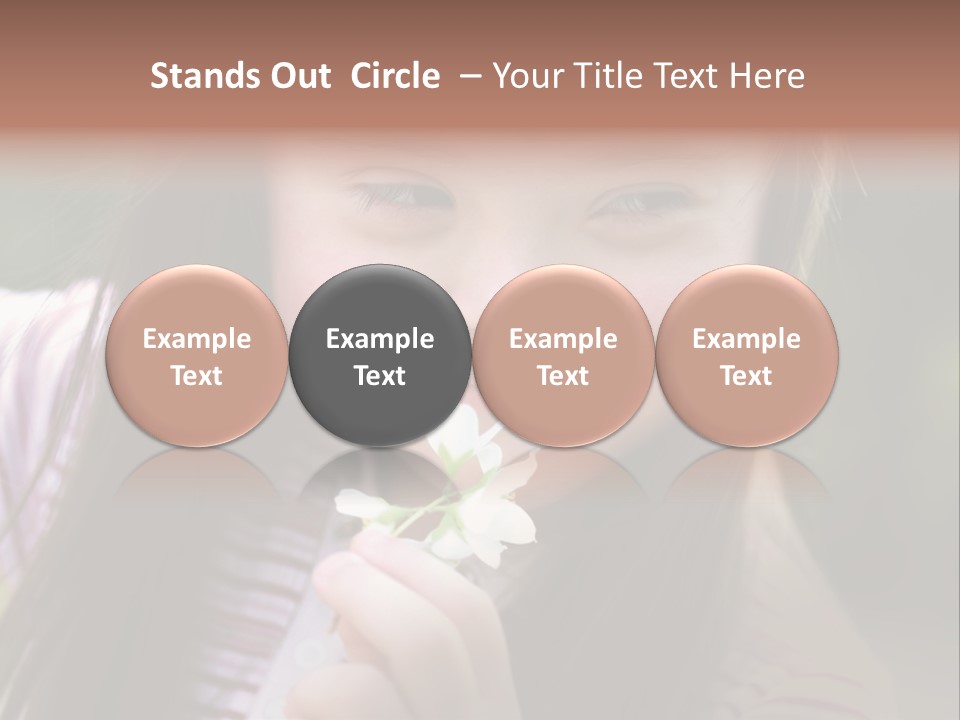 Springtime Preschool Down PowerPoint Template