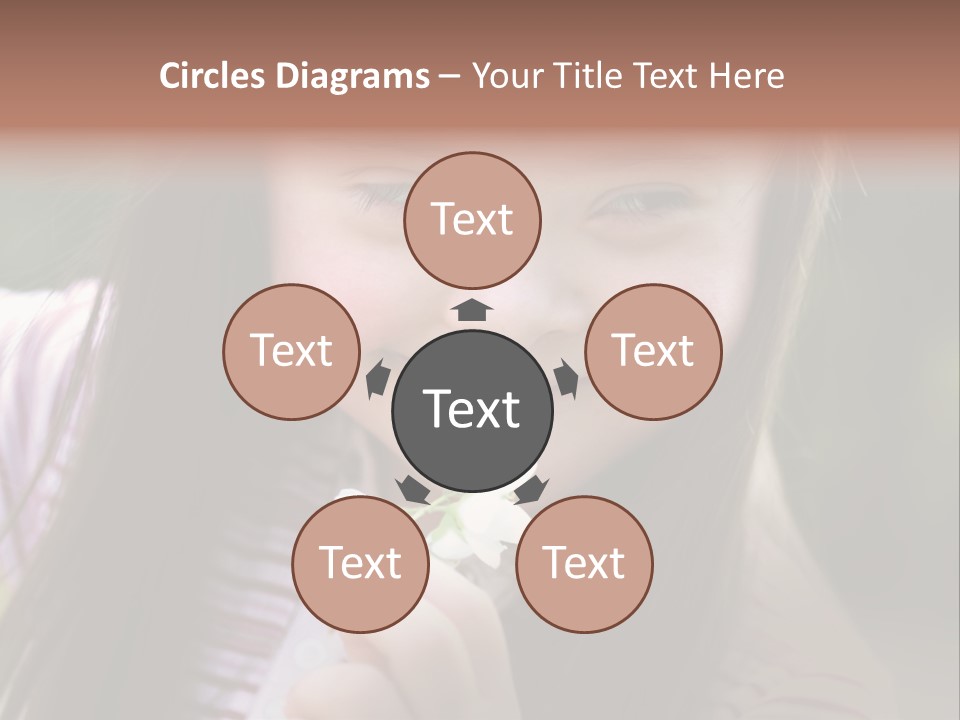 Springtime Preschool Down PowerPoint Template