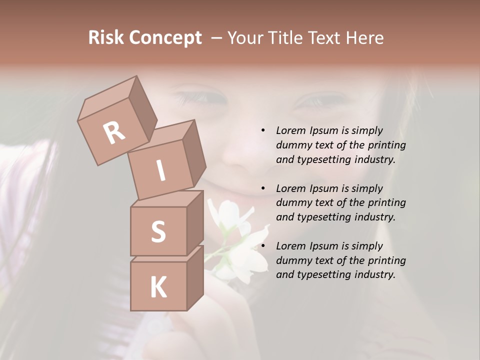 Springtime Preschool Down PowerPoint Template