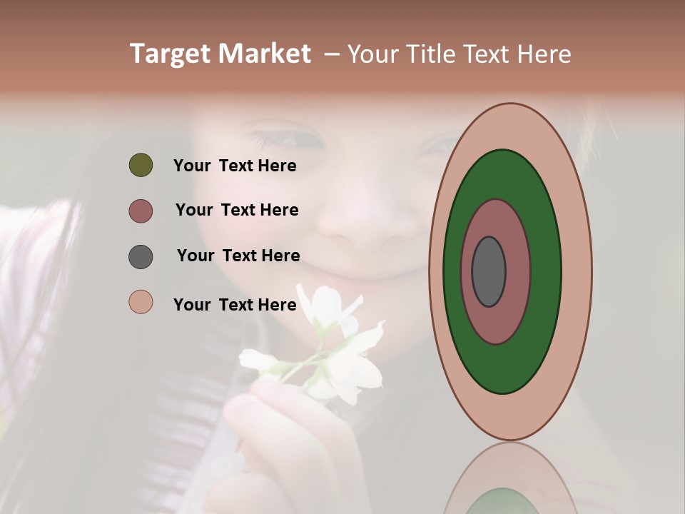 Springtime Preschool Down PowerPoint Template