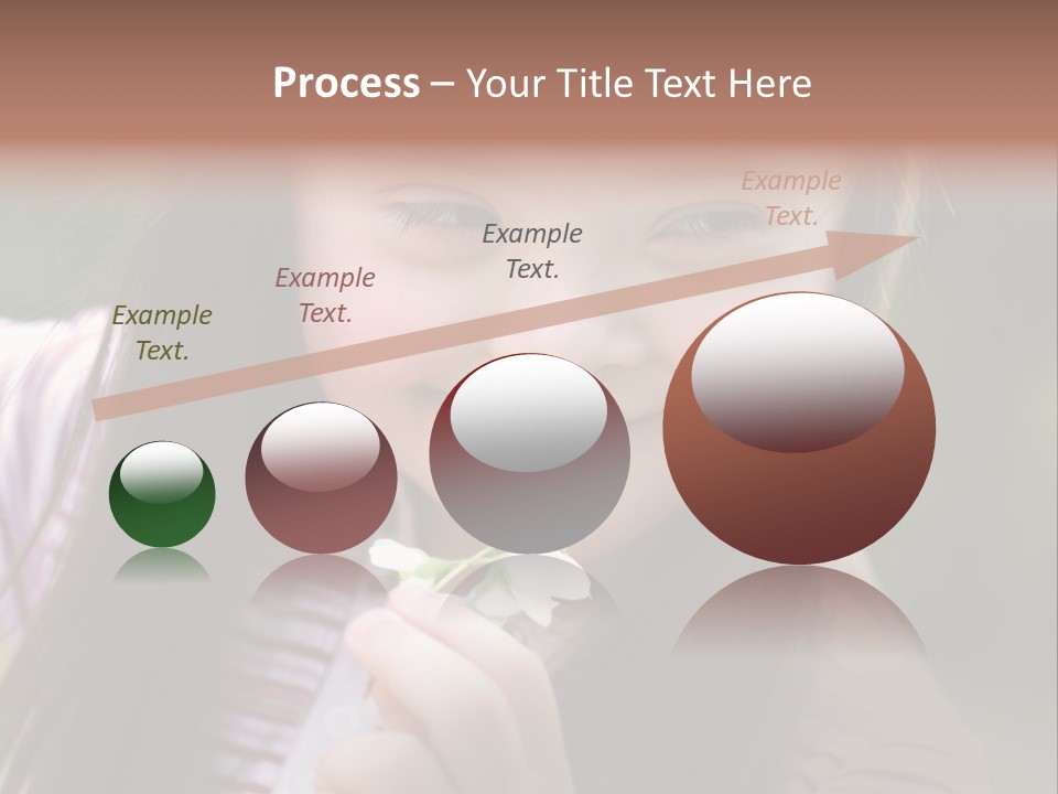 Springtime Preschool Down PowerPoint Template