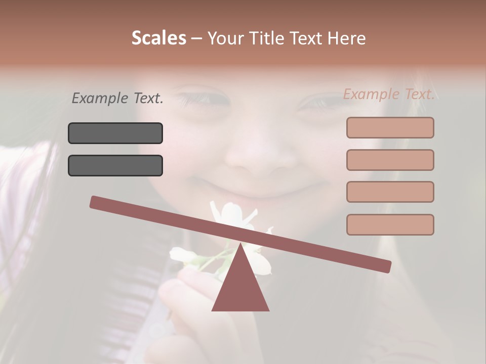 Springtime Preschool Down PowerPoint Template