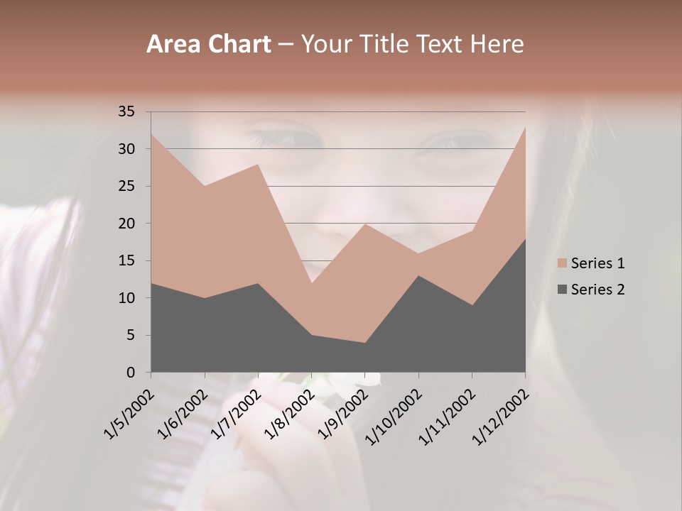 Springtime Preschool Down PowerPoint Template