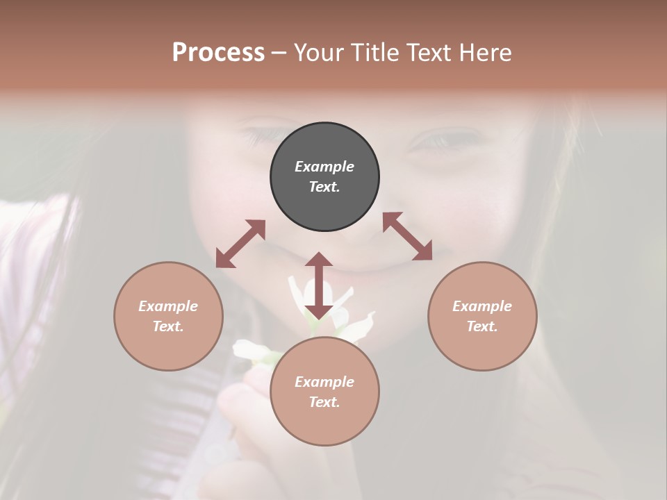 Springtime Preschool Down PowerPoint Template