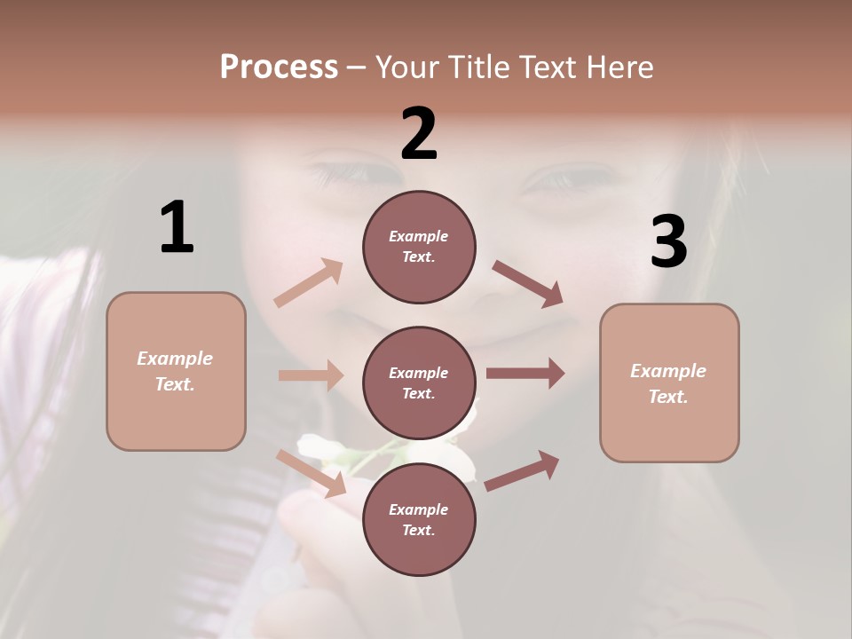 Springtime Preschool Down PowerPoint Template