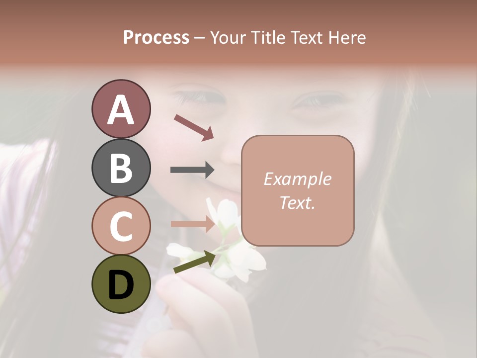 Springtime Preschool Down PowerPoint Template