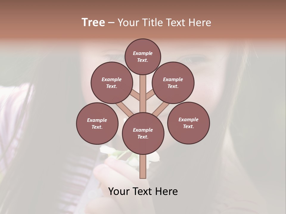 Springtime Preschool Down PowerPoint Template