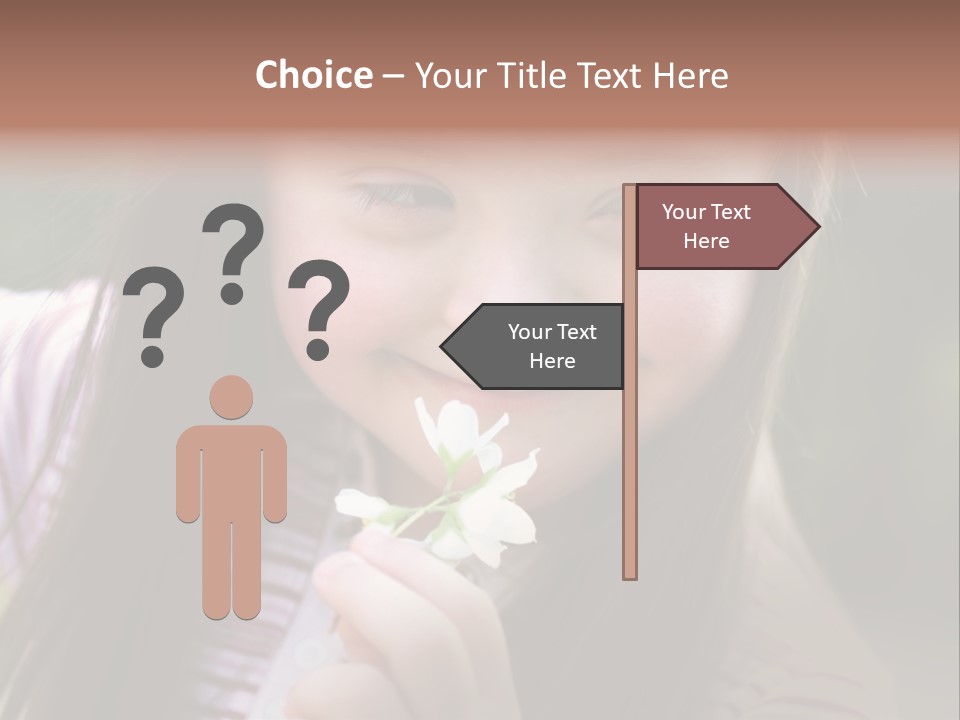 Springtime Preschool Down PowerPoint Template