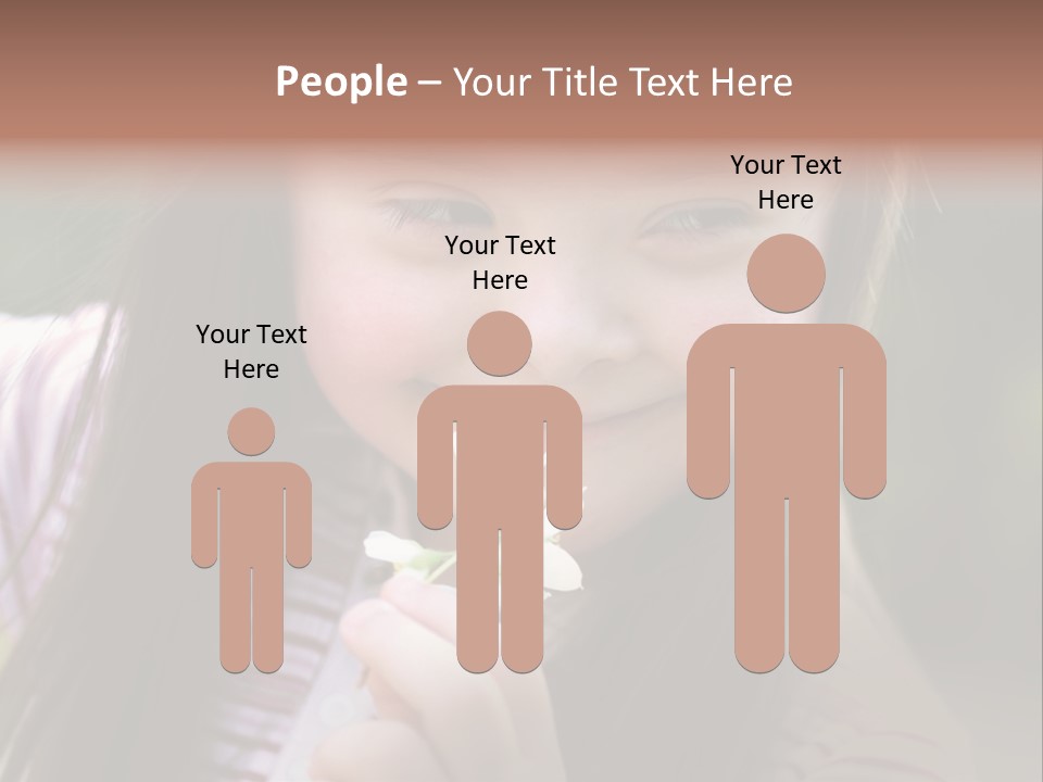 Springtime Preschool Down PowerPoint Template