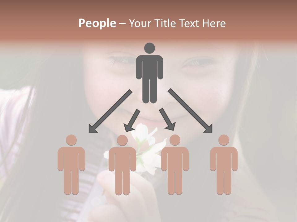 Springtime Preschool Down PowerPoint Template