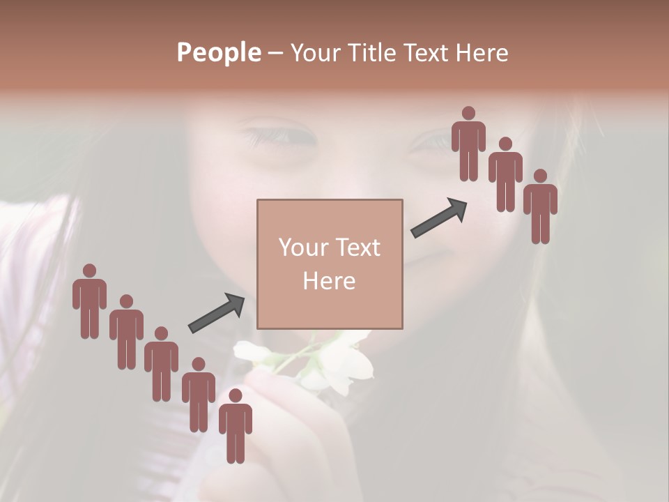 Springtime Preschool Down PowerPoint Template