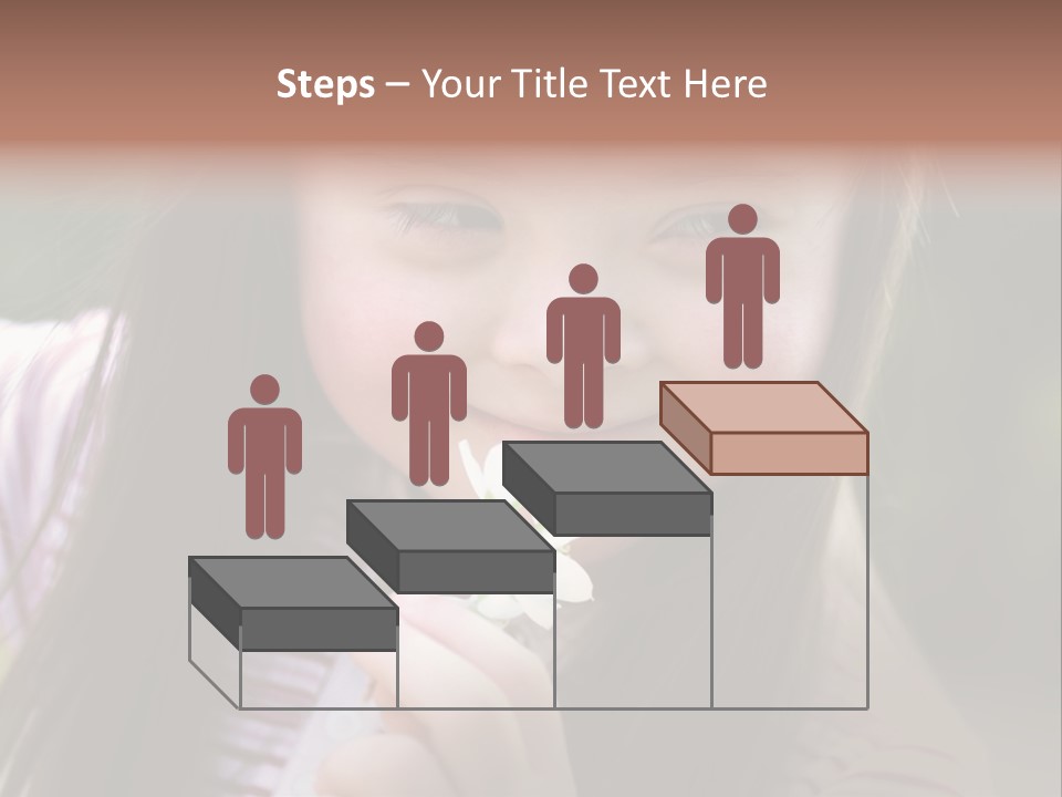 Springtime Preschool Down PowerPoint Template