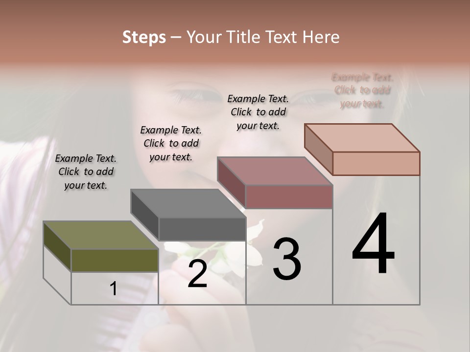 Springtime Preschool Down PowerPoint Template