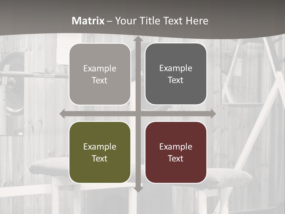 Weight Club Bodybuilding PowerPoint Template