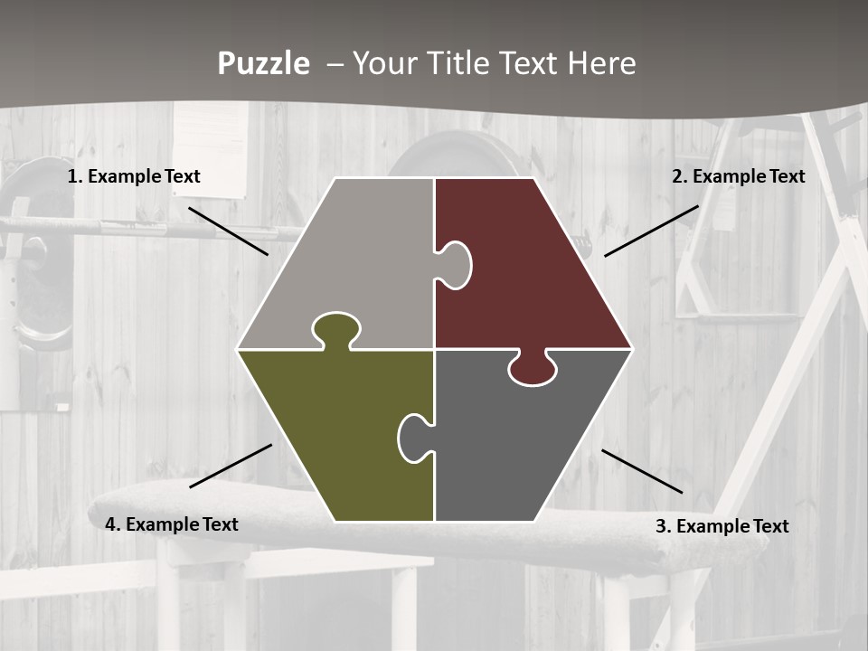 Weight Club Bodybuilding PowerPoint Template