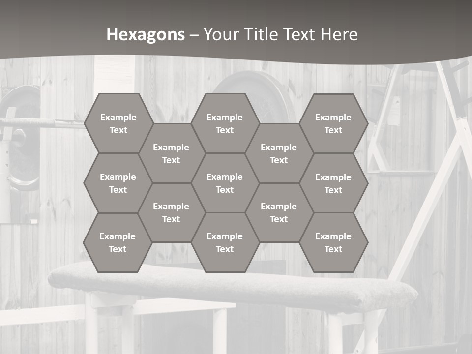 Weight Club Bodybuilding PowerPoint Template