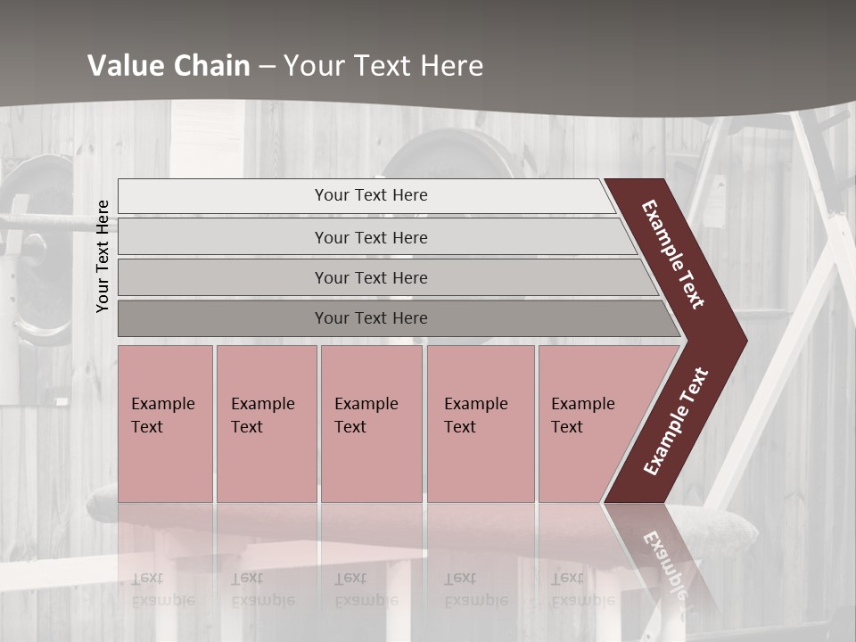 Weight Club Bodybuilding PowerPoint Template