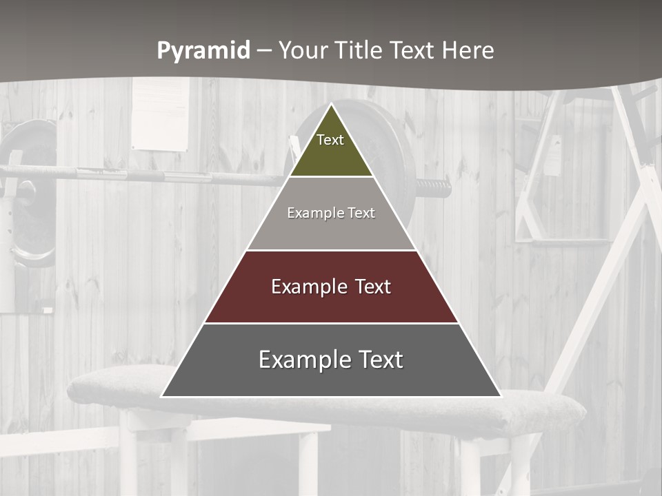 Weight Club Bodybuilding PowerPoint Template
