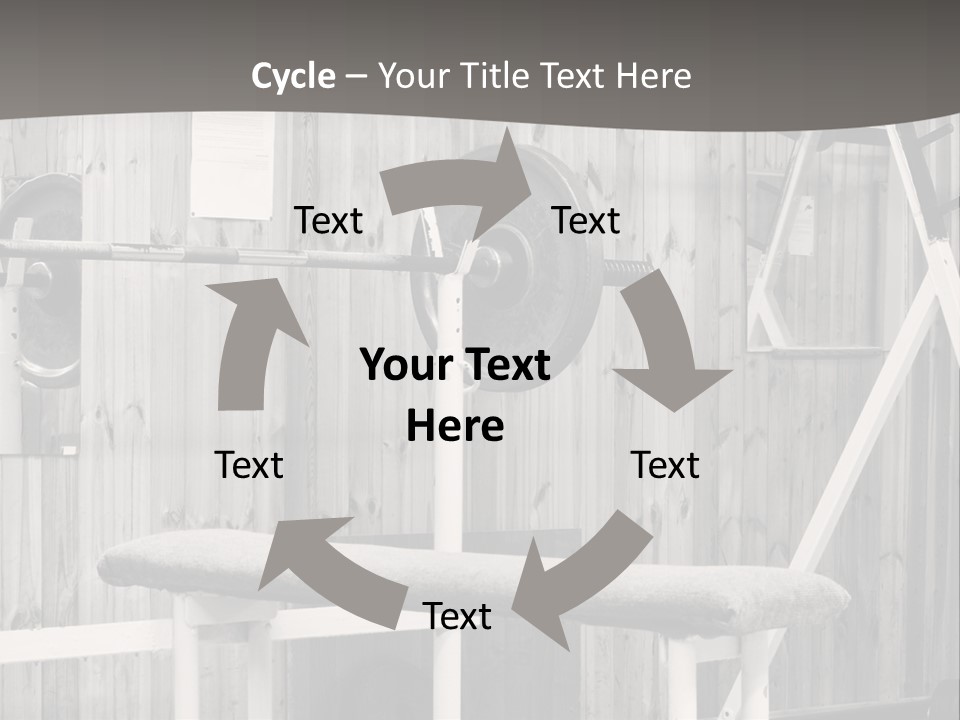 Weight Club Bodybuilding PowerPoint Template