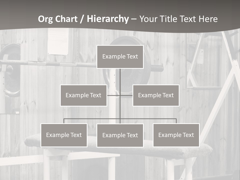 Weight Club Bodybuilding PowerPoint Template