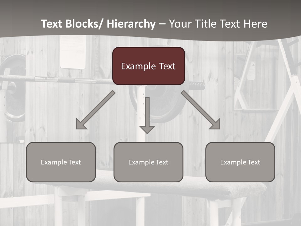 Weight Club Bodybuilding PowerPoint Template