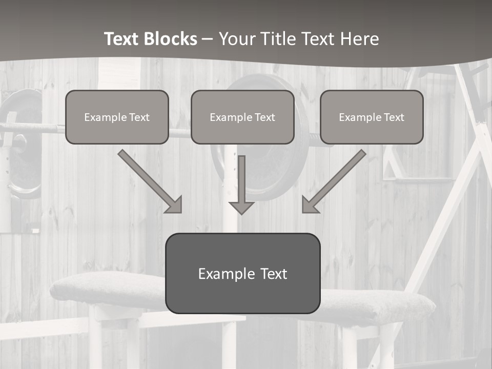 Weight Club Bodybuilding PowerPoint Template