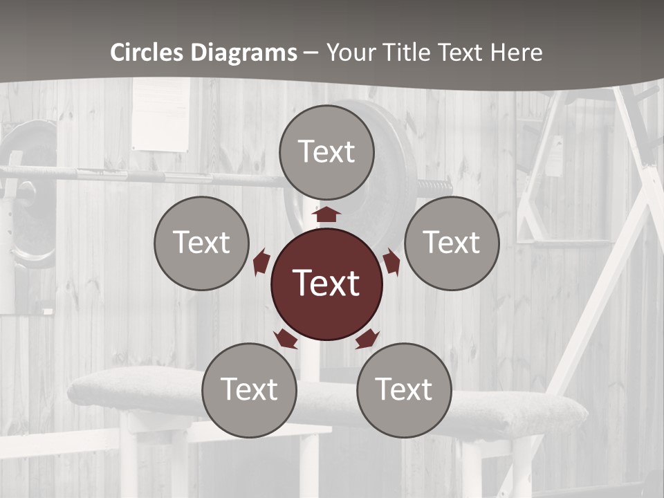 Weight Club Bodybuilding PowerPoint Template