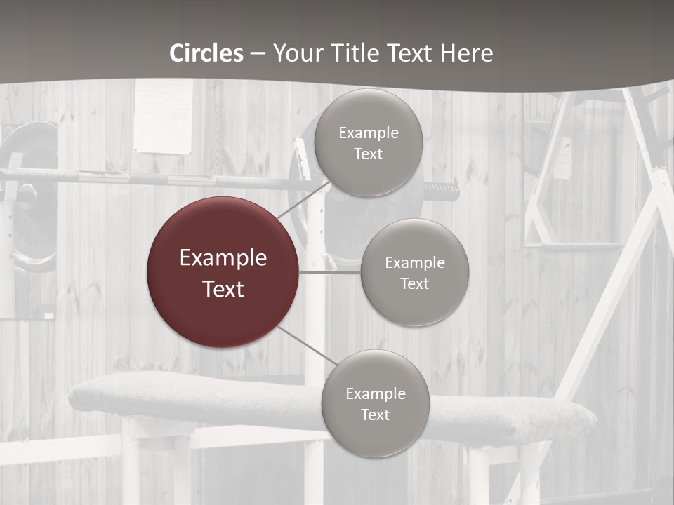 Weight Club Bodybuilding PowerPoint Template