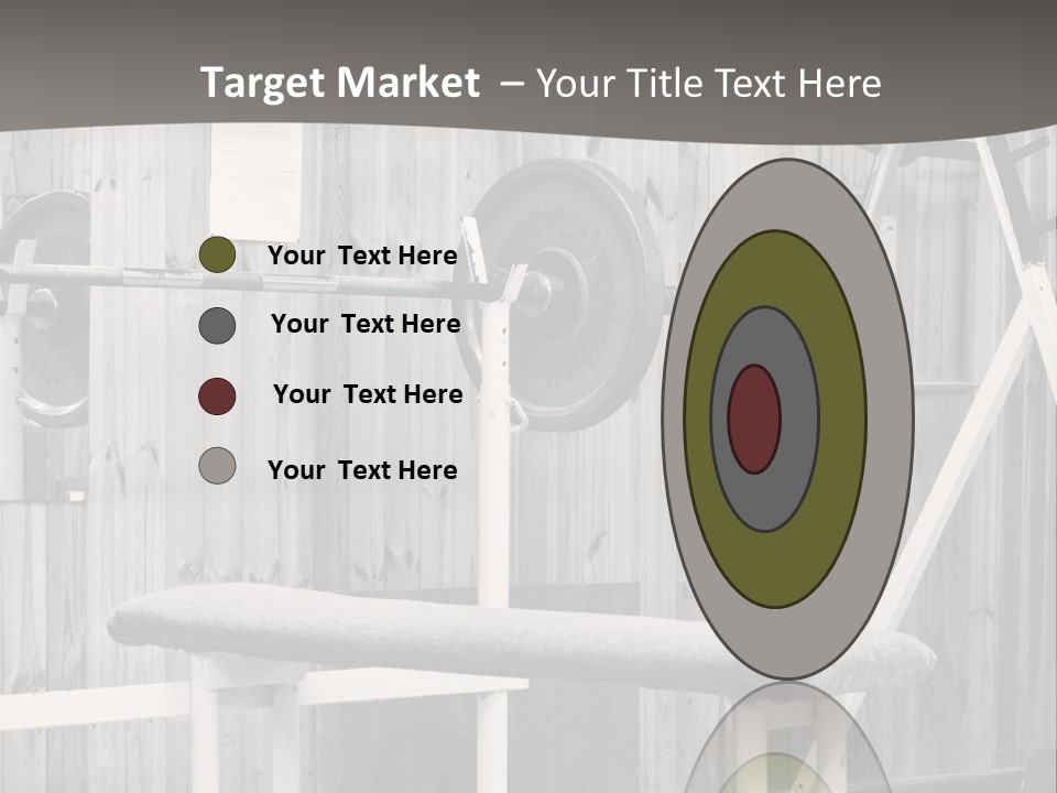 Weight Club Bodybuilding PowerPoint Template