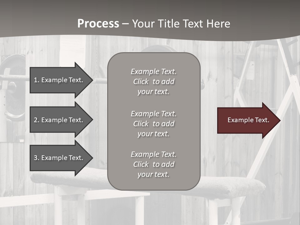 Weight Club Bodybuilding PowerPoint Template