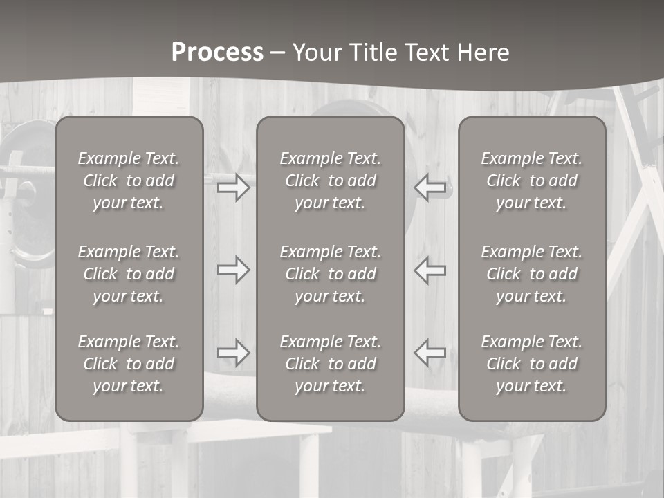Weight Club Bodybuilding PowerPoint Template