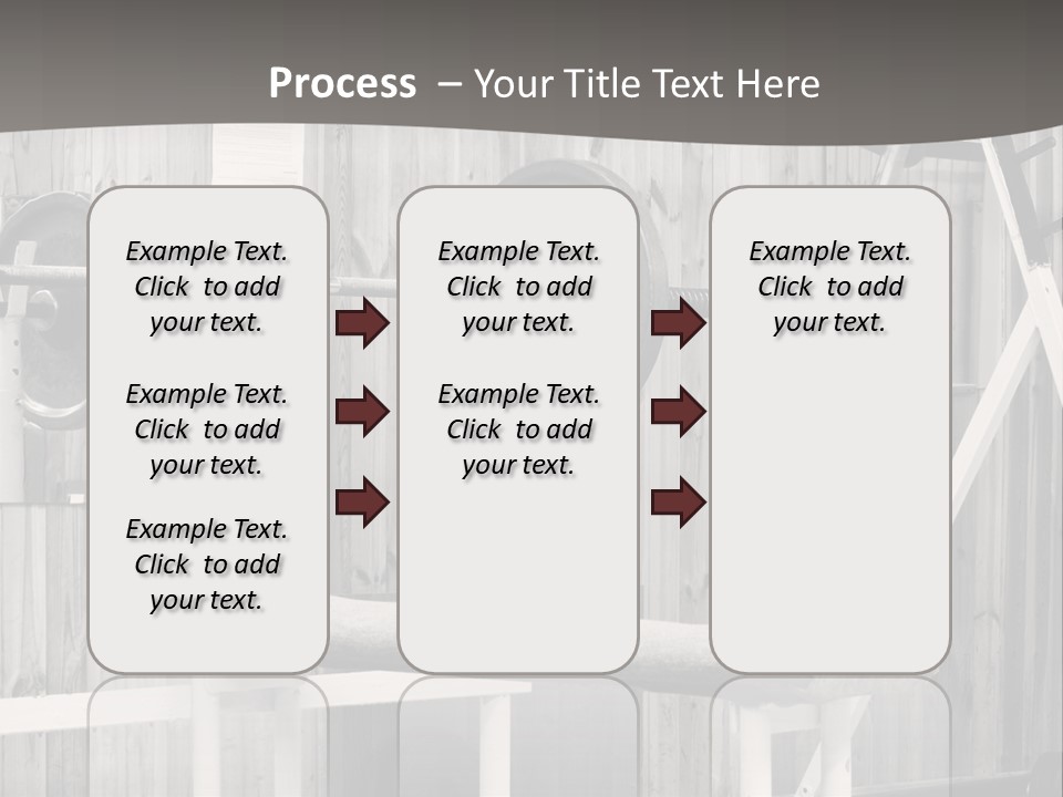 Weight Club Bodybuilding PowerPoint Template