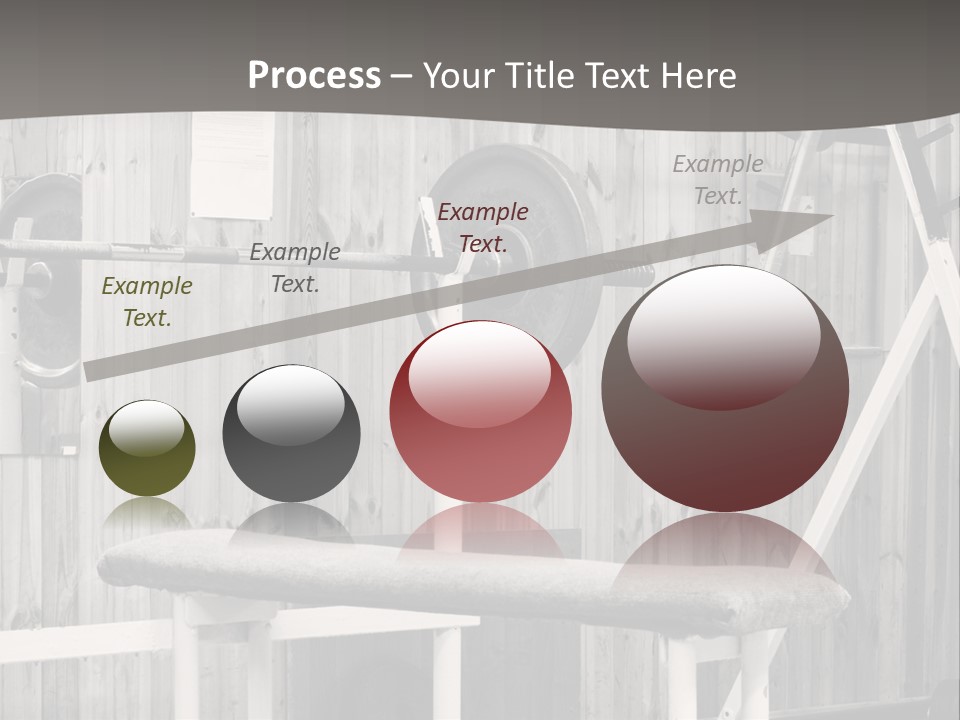 Weight Club Bodybuilding PowerPoint Template