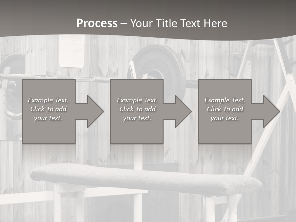 Weight Club Bodybuilding PowerPoint Template