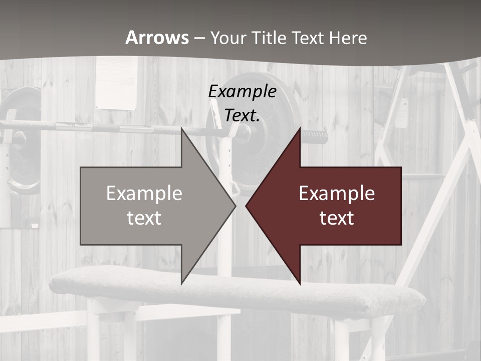 Weight Club Bodybuilding PowerPoint Template