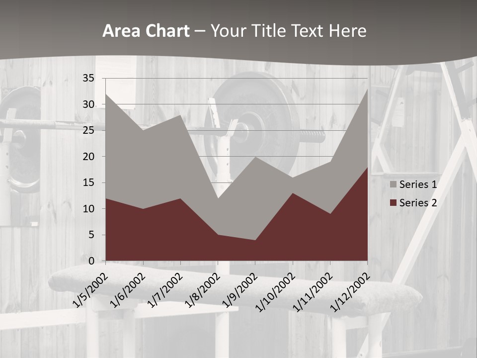 Weight Club Bodybuilding PowerPoint Template