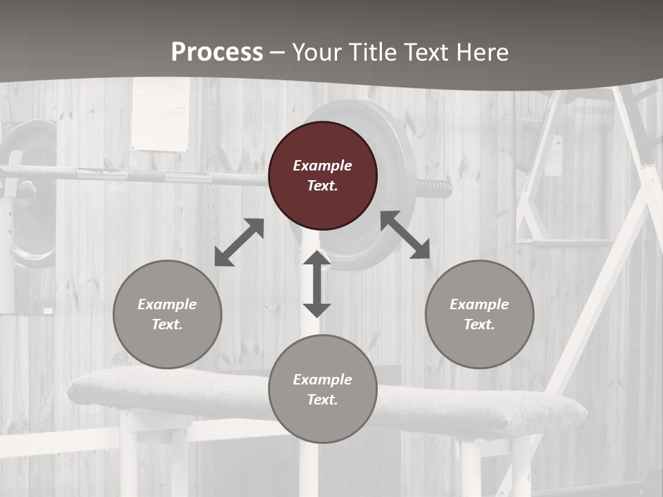 Weight Club Bodybuilding PowerPoint Template